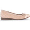 Ballerines Gabor Ballerines en su&egrave;de &agrave; talon plat Rose