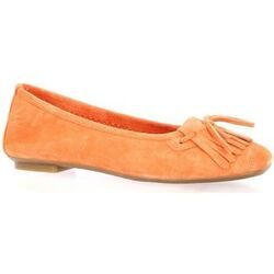 Ballerines Reqin's Ballerines cuir velours abricot