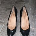 Chaussures escarpins Zara Escarpins compens&eacute;s noirs Noir