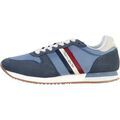 Baskets basses Teddy Smith Basket &agrave; Lacets Plate Blouson Smith Bleu
