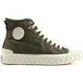 Baskets Palladium PALLA ACE Canvas Mid Olive -