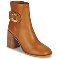 Bottines See by Chlo&eacute; CHANY ANKLE BOOT Marron
