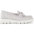 Mocassins Gabor Mocassins en su&egrave;de &agrave; talon d&eacute;croch&eacute; Gris