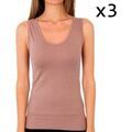 Maillots de corps Abanderado 4588-VISON Marron