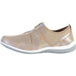 Baskets basses S&eacute;lection Galerie Chic Basket &agrave; Zip Enza Nucci Beige