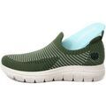 Chaussures Laura Aza�a Femme Chaussures, Slipon, Tissu Extensible-24517 Vert