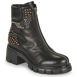 Bottines Fru.it 8340-953-GLOVE-NERO-BROCHIE-MULTICOLOR