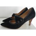 Chaussures escarpins San Marina Escarpins noirs talons 8 cm T.39 tout cuir SAN MARINA, en parfai