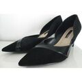 Chaussures escarpins Dorothy Perkins Escarpins noirs talons 7,5 cm T.39 imitation cuir, en parfait &eacute;t Noir