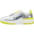 Baskets basses Desigual Basket &agrave; Lacets Metro Silver Gris