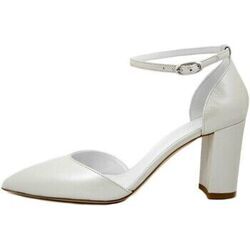 Chaussures escarpins Osvaldo Pericoli Chaussure de Mariage, Escarpin en Satin de Soie-STEFY