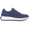 Baskets Gabor Sneakers en su&egrave;de &agrave; talon plat Marine