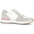 Baskets femme sur Grenoble : Baskets Gabor Sneakers en su&egrave;de &agrave; talon plat Beige