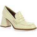 Chaussures plates femme sur Grenoble : Mocassins Pao Mocassins cuir vernis ecru