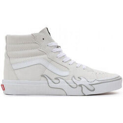 Chaussures de Skate Vans Sk8-hi flame suede