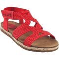 Chaussures Interbios sandale rouge pour femme INTER BIOS 2200