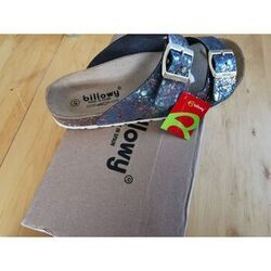 Mules Billowy Sandales billowy Argent&eacute;