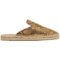 Espadrilles Paez Mule W - Print Snake Caramel