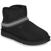 Boots UGG CLASSIC MINI CRESCENT Noir