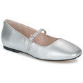 Ballerines Fericelli LUDMILA Argent&eacute;