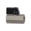 Lot mini-robinet &agrave; boisseau sph&eacute;rique value line riegler 1 carton(s) de 10 pi&egrave;ce(s) mini-robinet boisseau sph&eacute;rique 6mm 1/4 filetage int./int - riegl