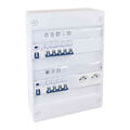 Tableaux &eacute;lectriques et composants sur Seyssins : Tableau pr&eacute;c&acirc;bl&eacute; 2 rang&eacute;es 8 disj + 2 ID Eur'Ohm RX Protect automatique