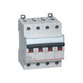 Disjoncteur modulaire t&eacute;trapolaire Legrand DX� 10A courbe C