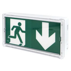 AEES by CHLORIDE Luminaire sur Source Centrale &eacute;vacuation AEES Lumio SATI IP42 LED