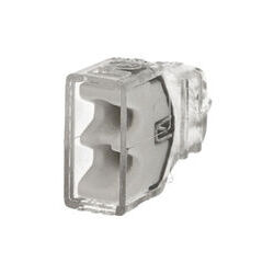 100 bornes Eur'Ohm FastLock pour fil rigide 2 entr&eacute;es