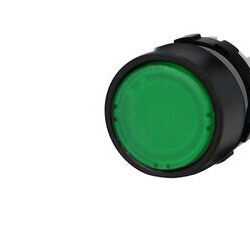 T&ecirc;te de bouton poussoir lumineux IMO �22mm vert