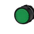 T&ecirc;te de bouton poussoir lumineux IMO �22mm vert