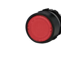 T&ecirc;te de bouton poussoir lumineux IMO �22mm rouge