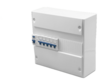 Tableau pr&eacute;c&acirc;bl&eacute; 5 disj + 1 ID Eur'Ohm RX Protect automatique