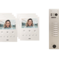 Kit visiophone 1 rang&eacute;e avec 7 &eacute;crans URMET Collectif