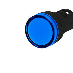 Voyant lumineux monobloc &agrave; LED IMO 230VAC �22mm bleu
