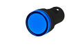 Voyant lumineux monobloc &agrave; LED IMO 230VAC �22mm bleu