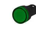 Voyant lumineux monobloc &agrave; LED IMO 230VAC �22mm vert