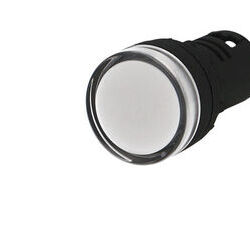 Voyant lumineux monobloc &agrave; LED IMO 230VAC �22mm blanc