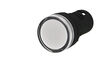 Voyant lumineux monobloc &agrave; LED IMO 230VAC �22mm blanc