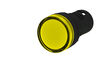 Voyant lumineux monobloc &agrave; LED IMO 24VAC/DC �22mm jaune