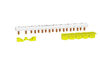 SCHNEIDER ELECTRIC Peigne horizontal 10 modules Schneider Resi9 XP