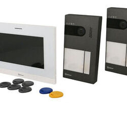 Kit visiophone GOLMAR Soul 7'' wifi 2 platines
