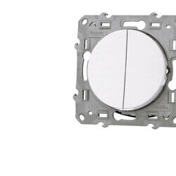 SCHNEIDER ELECTRIC Interrupteur va-et-vient + va-et-vient lumineux Schneider Odace
