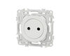 SCHNEIDER ELECTRIC Prise de courant 2P sans terre Blanc craie 16A Schneider Odace