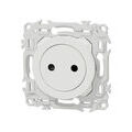 SCHNEIDER ELECTRIC Prise de courant 2P sans terre Blanc craie 16A Schneider Odace