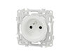 SCHNEIDER ELECTRIC Prise de courant 2P+T 16A r&eacute;novation Blanc craie Schneider Odace