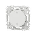 SCHNEIDER ELECTRIC Interrupteur de VMC 2 vitesses Blanc craie Schneider Odace