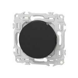 SCHNEIDER ELECTRIC Interrupteur va-et-vient ou poussoir simple &agrave; levier Noir onyx Schneider Odace