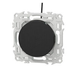 SCHNEIDER ELECTRIC Interrupteur va-et-vient ou poussoir lumineux Noir onyx Schneider Odace