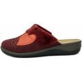 Chaussons Inblu Femme Mule, Textile chaud, compens&eacute; - OD11 Rouge Grenoble